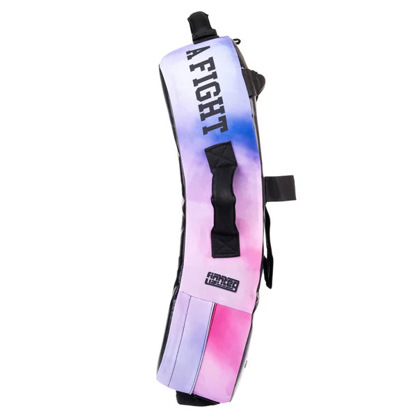 Fighter Kicking Shield - MULTI GRIP - Life is a Fight - rosa