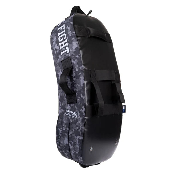 Fighter Kicking Shield - MULTI GRIP - Life is a Fight - grå camo