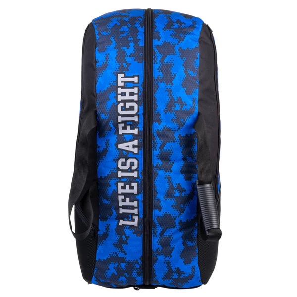 Fighter Sports Bag/Backpack Tactical Series - blå Camo