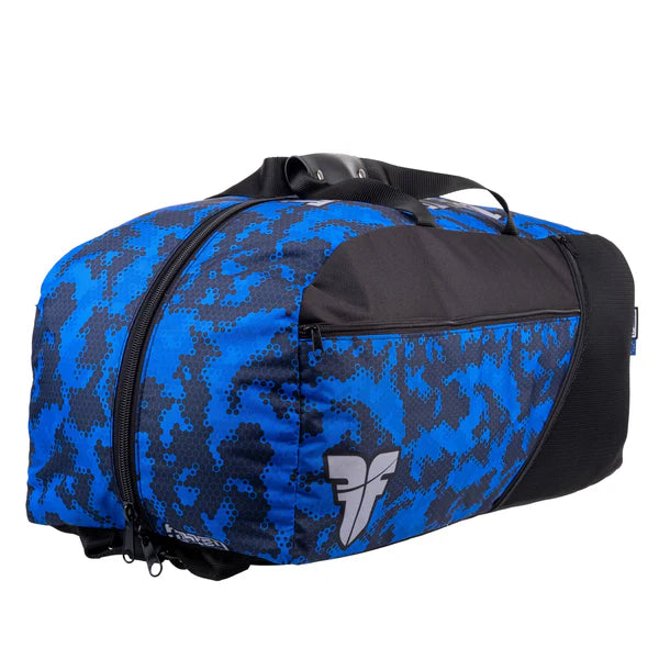 Fighter Sports Bag/Backpack Tactical Series - blå Camo