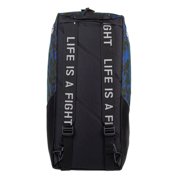 Fighter Sports Bag/Backpack Tactical Series - blå Camo