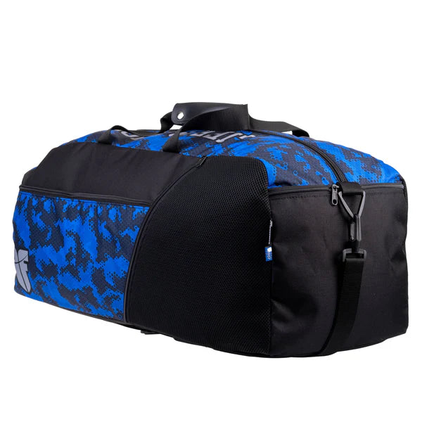 Fighter Sports Bag/Backpack Tactical Series - blå Camo