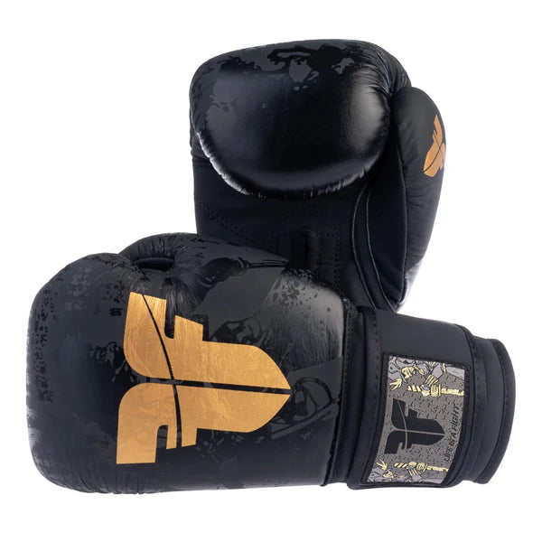 Fighter Samurai Boxningshandskar - svarta/guld