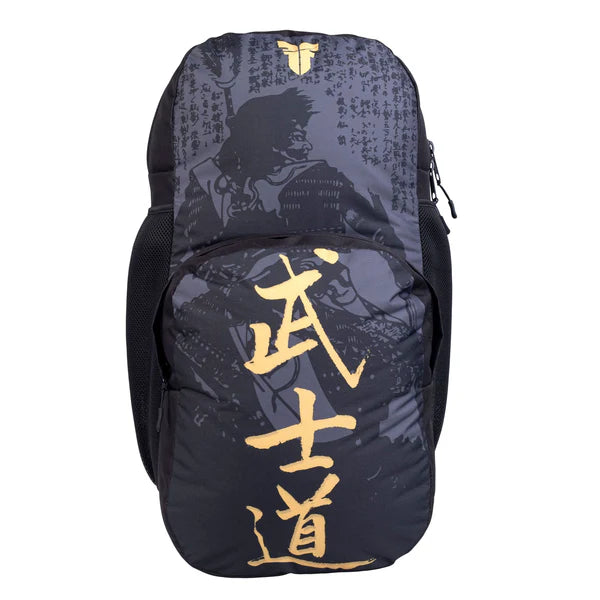 Fighter Backpack M - svart/guld