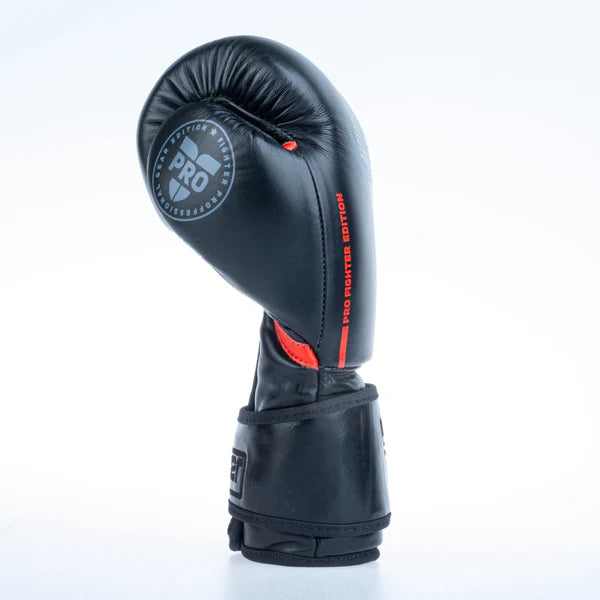 Fighter Boxing Gloves Pro - svarta, FBG-PRO-002