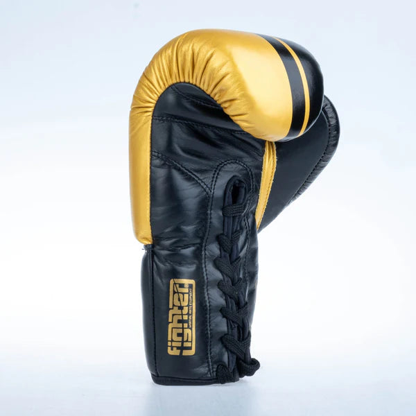 Fighter Boxing Gloves Competition - svart/guld, FBGF-002GL