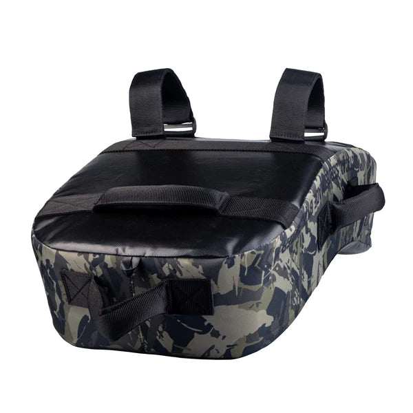 Fighter Kicking Shield - MULTI GRIP - Life is a Fight - bush camo jungle