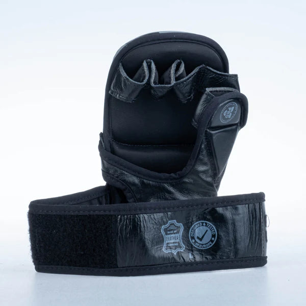 Fighter MMA Gloves Pro - svart/grå FMGL-PRO-002