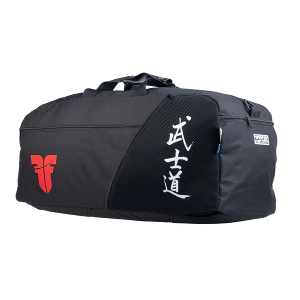 Fighter Sports Bag/Backpack Calligraphy - svart