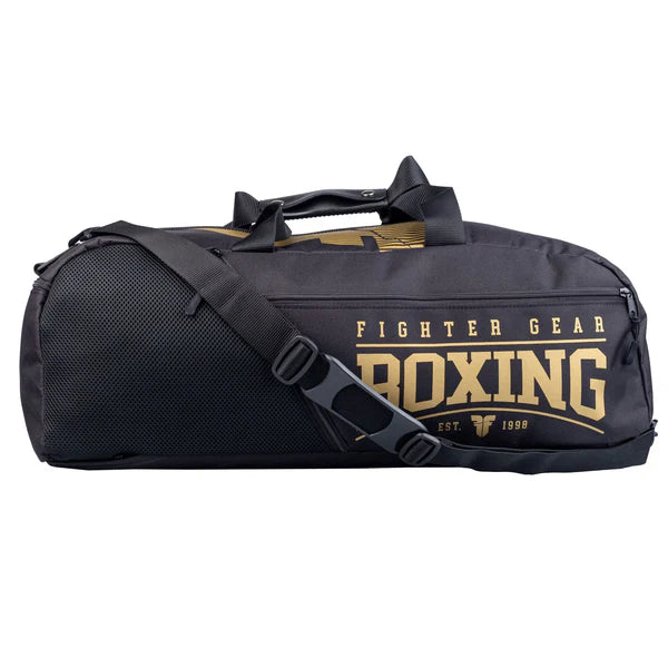 Fighter Sports Bag - svart/guld