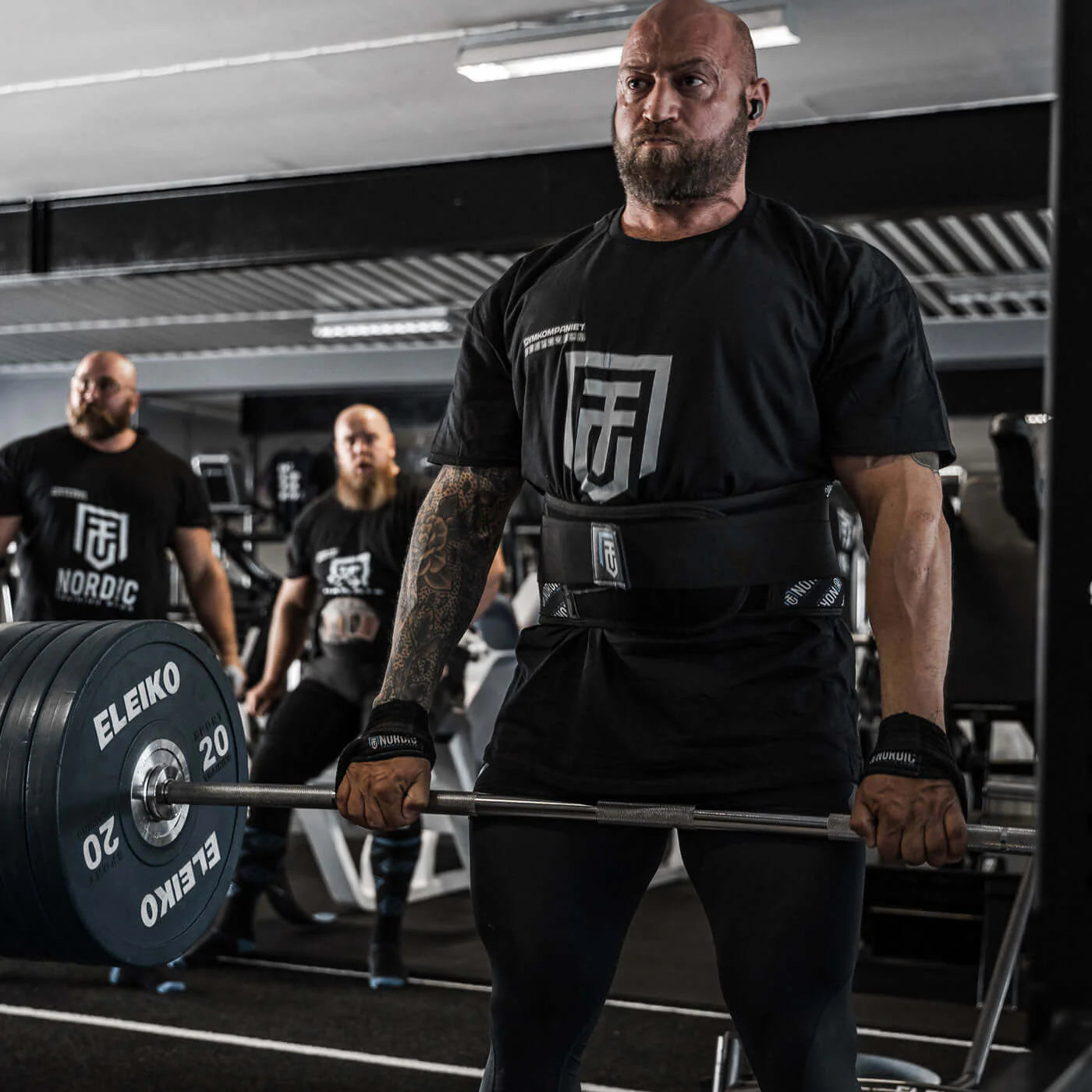 Nordic Training Gear Figure 8 Lifting Straps- blå