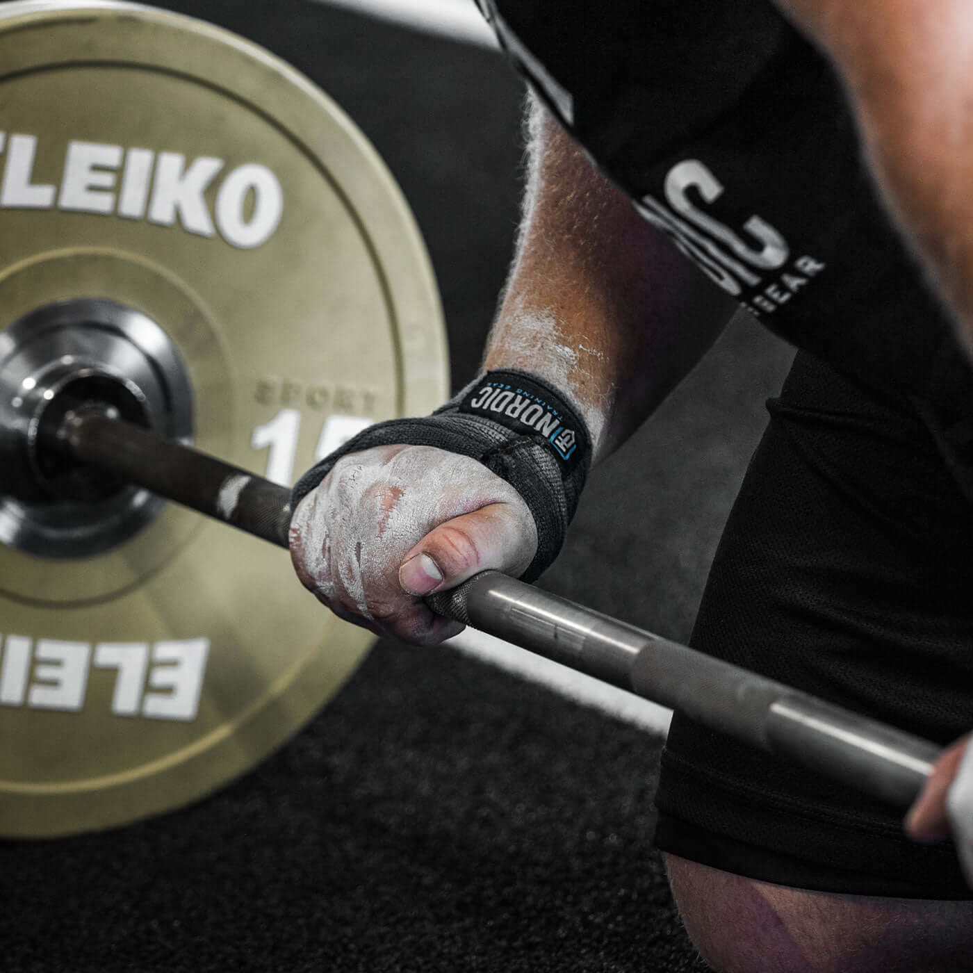 Nordic Training Gear Figure 8 Lifting Straps- blå