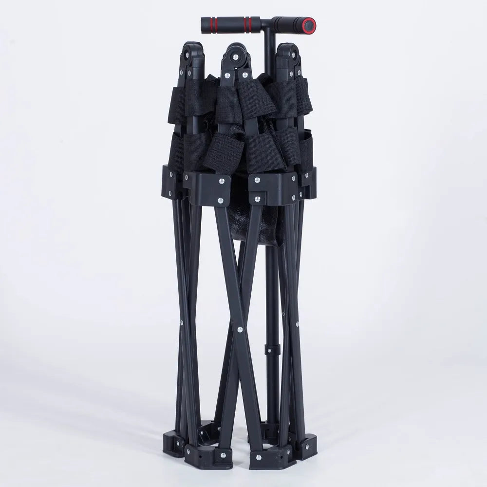 TrendRehab - Hopfällbar studsmatta 106 cm med handtag