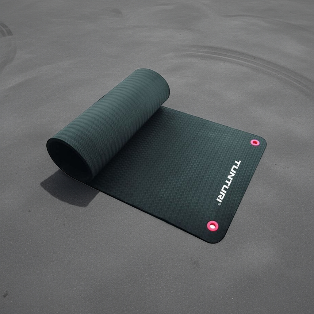 Tunturi Fitnessmat Pro 140cm, Svart