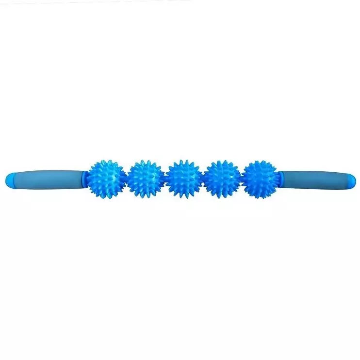 TrendRehab - Massageroller med 5 spikbollar – triggerpunktmassage