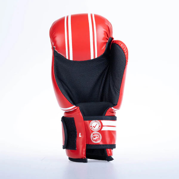 Fighter Open Gloves Randig SGP-utgåva - röd