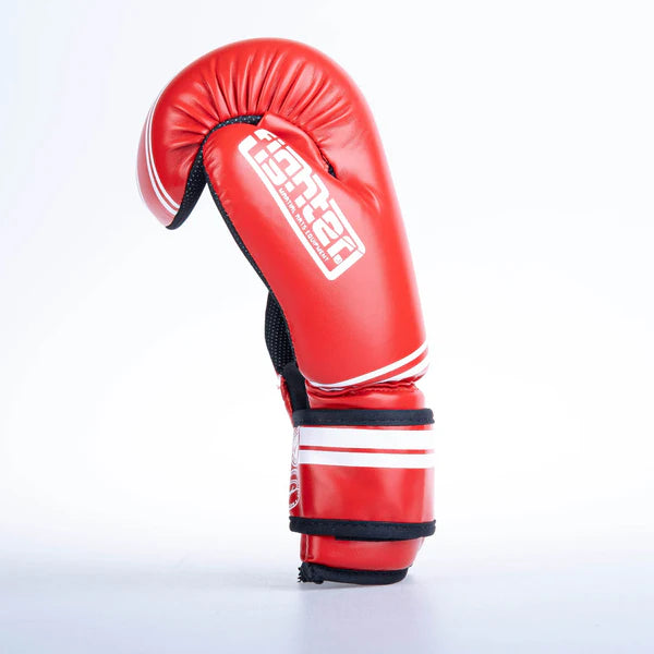 Fighter Open Gloves Randig SGP-utgåva - röd