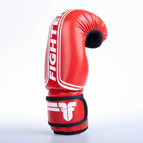 Fighter Open Gloves Randig SGP-utgåva - röd