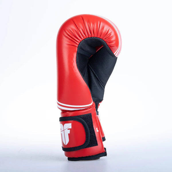 Fighter Open Gloves Randig SGP-utgåva - röd