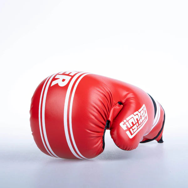 Fighter Open Gloves Randig SGP-utgåva - röd