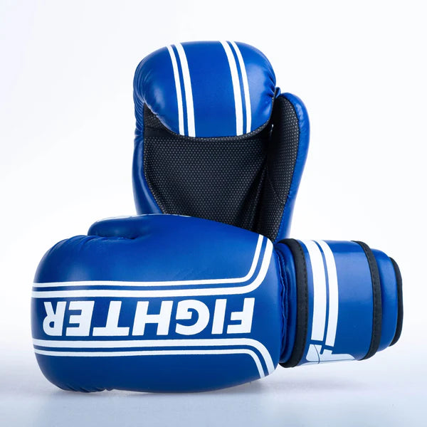 Fighter Open Gloves Randig - SGP-utgåva - blå