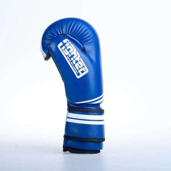 Fighter Open Gloves Randig - SGP-utgåva - blå