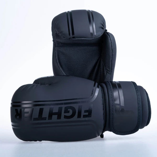 Fighter Open Gloves Randig - SGP-utgåva - svart