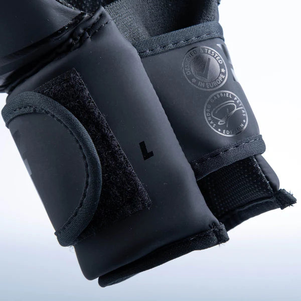 Fighter Open Gloves Randig - SGP-utgåva - svart