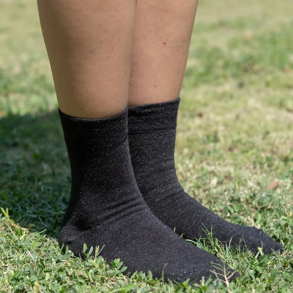TrendRehab - GroundedFeet – silversockar – 3 pack