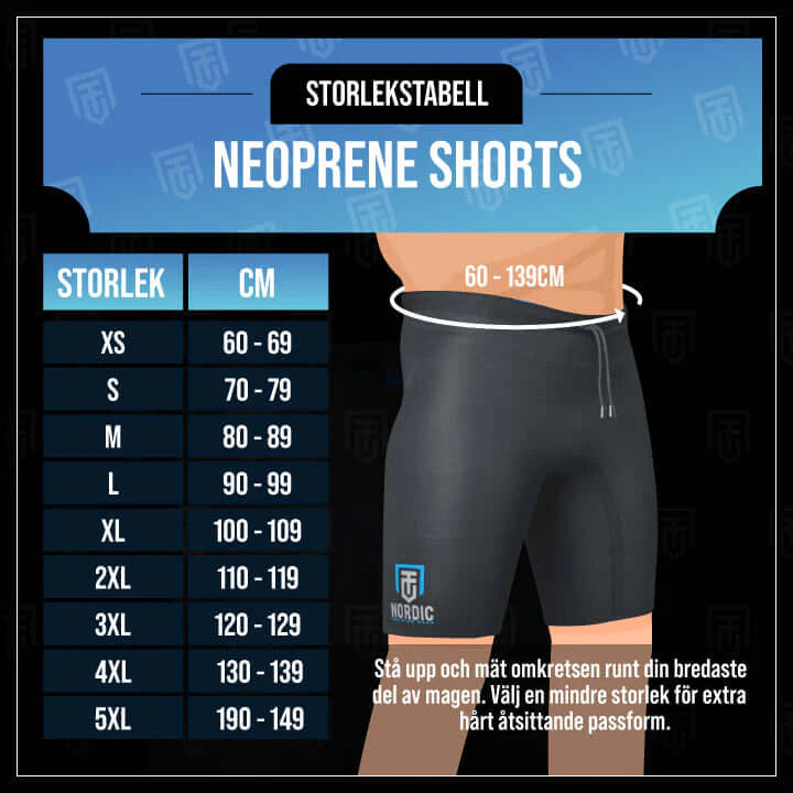 Nordic Training Gear Neoprene Shorts