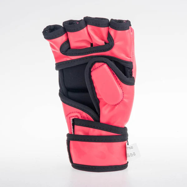 Fighter MMA-handskar för tävling - rosa kamouflage, FMG-002CPK