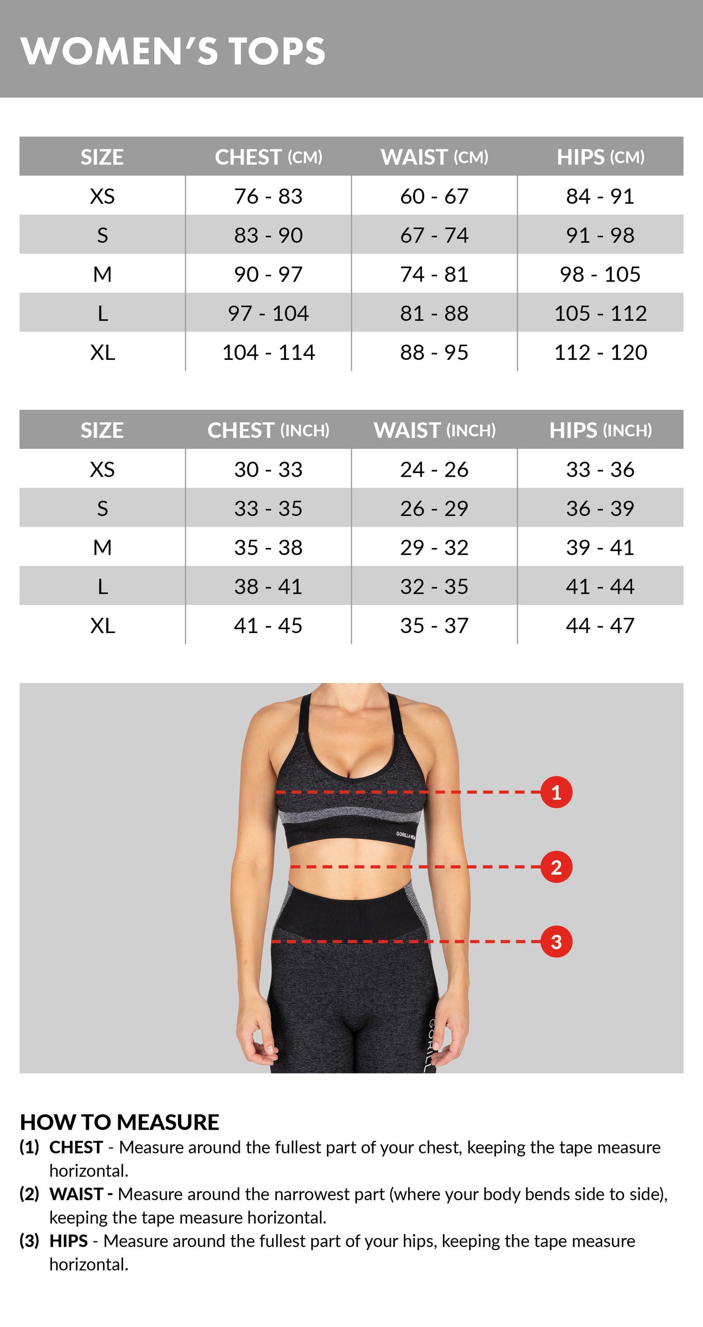 Gorilla Wear- Arizona Sports Bra, Svart