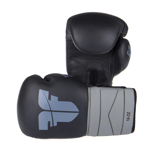 Fighter Boxningshandskar Sparring - svart/grå, FBG-002-BG