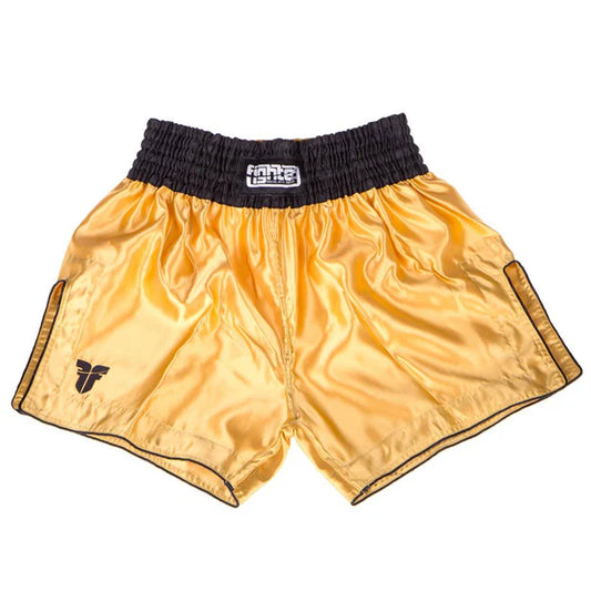 Fighter Thai-Trunks Bangkok Plain - guld/svart