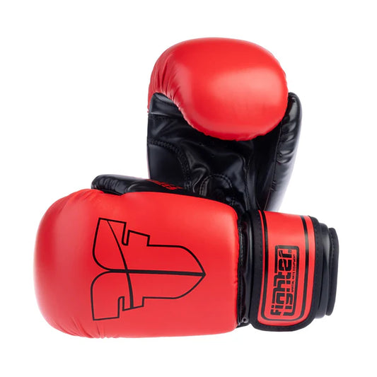 Fighter Basic handskar - röd/svart