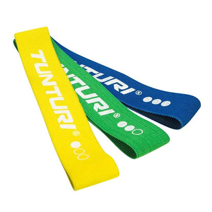 Tunturi Textil Motståndsband Set, 3 Delar