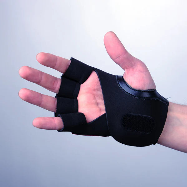Fighter Strap Gel Handbindor - svart, FGW-001BB