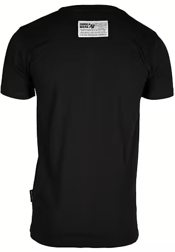 Gorilla Wear- T-shirt, svart/guld