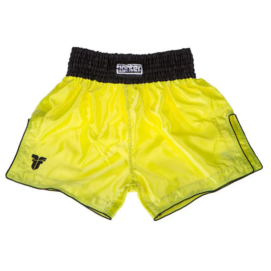Fighter Thai-Trunks Bangkok Plain - gul/svart