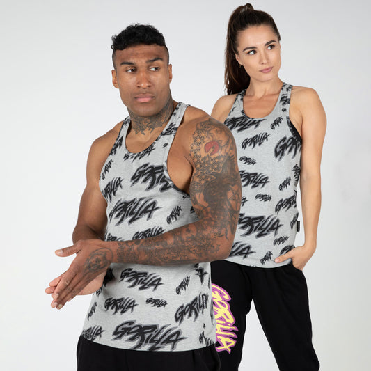 Gorilla Wear Legacy Tank Top, grå/svart