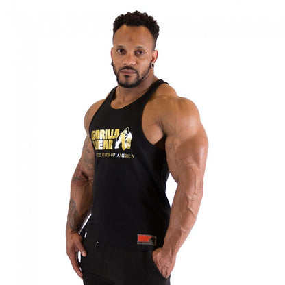 Gorilla Wear Classic linne, svart/guld