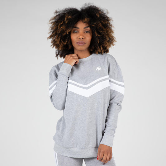 Gorilla Wear Hailey Oversized Sweatshirt, grå