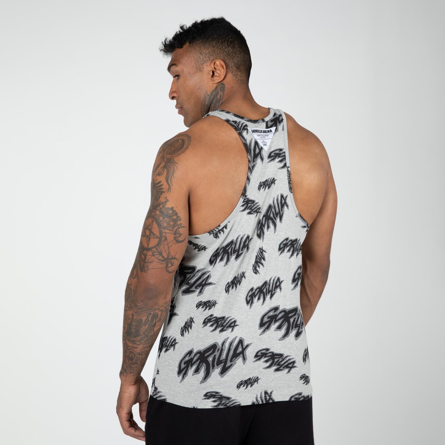 Gorilla Wear Legacy Tank Top, grå/svart