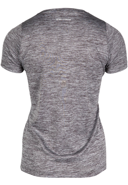 Gorilla Wear Elmira V-Neck T-Shirt, grå
