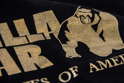 Gorilla Wear Classic linne, svart/guld