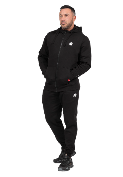 Gorilla Wear Leon Zipped Hoodie, svart