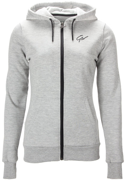 Gorilla Wear Pixley Zipped Hoodie, grå