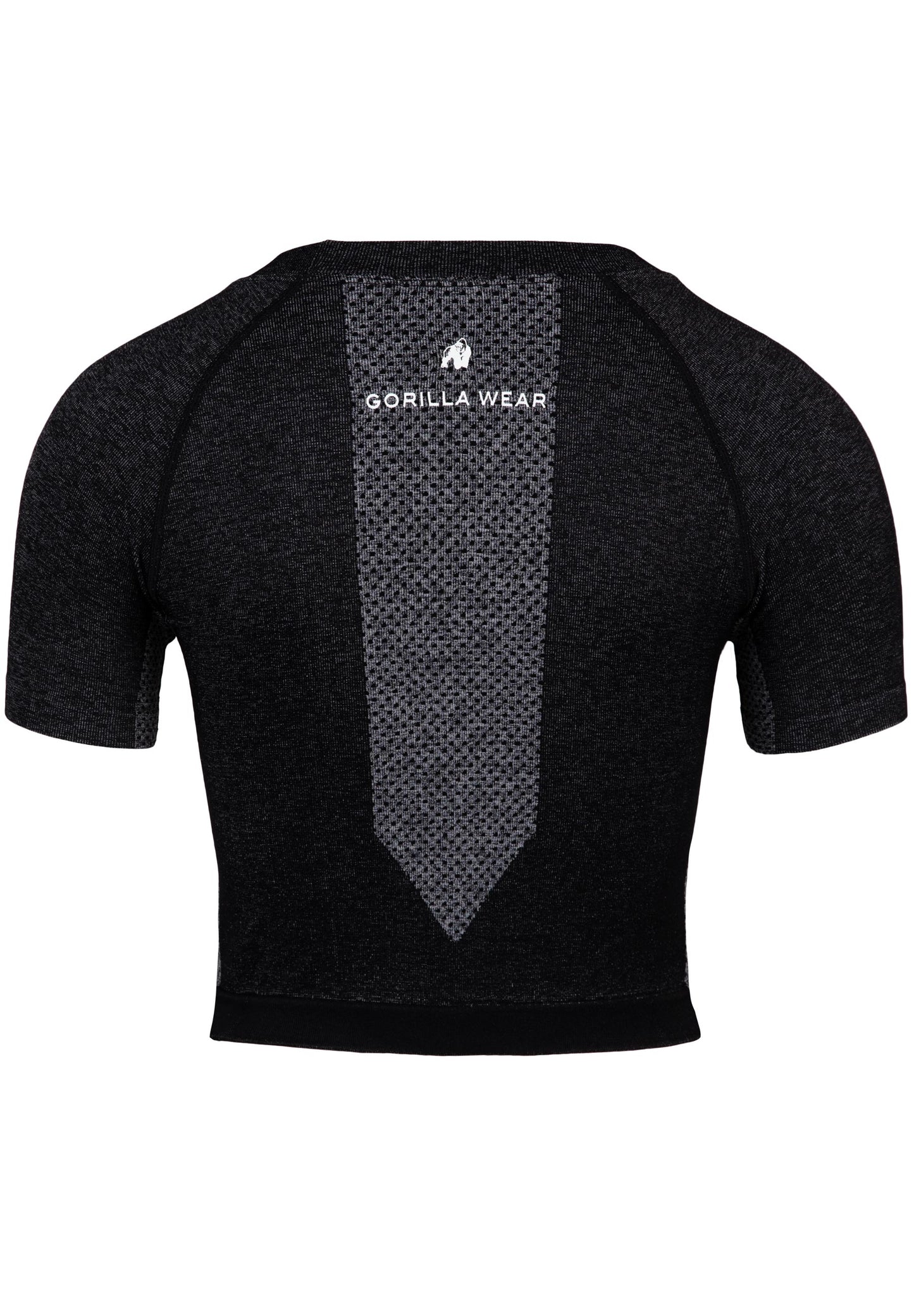 Gorilla Wear Selah Seamless Crop Top, svart