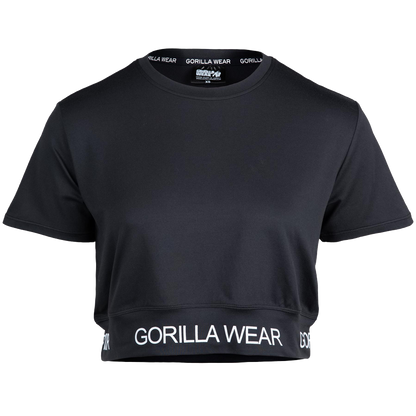 Gorilla Wear Colby Cropped T-Shirt, svart