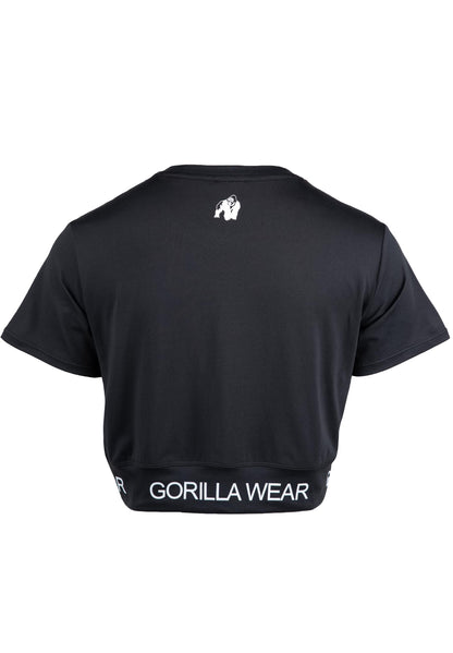 Gorilla Wear Colby Cropped T-Shirt, svart